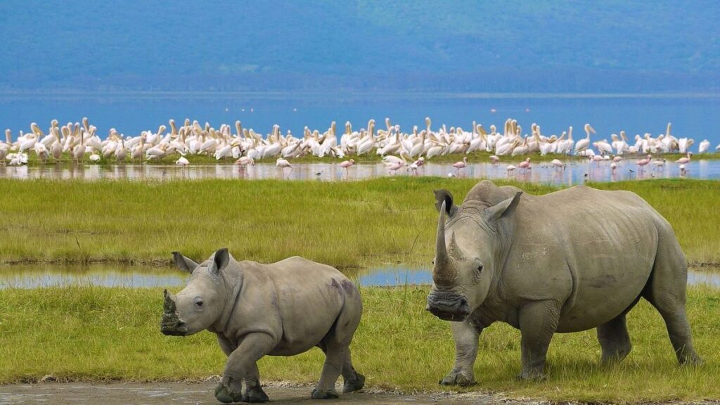 Zebras Lake Nakuru National Park Alderley Tours