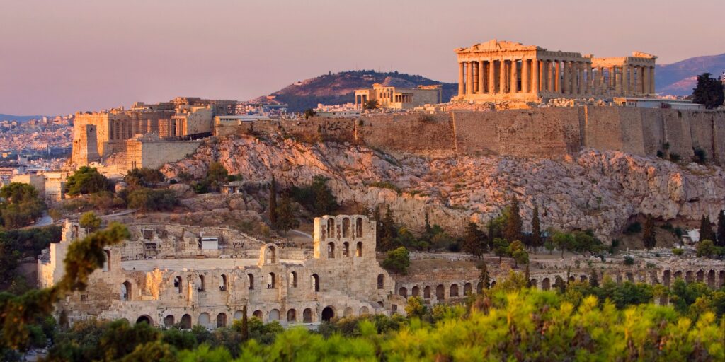 Acropolis and Parthenon